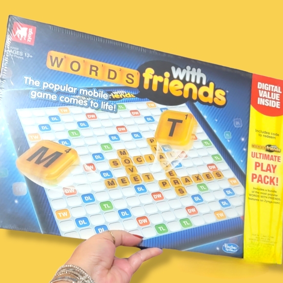Sealed Hasbro Zynga Words With Friends Board Game, Unopened Box - Picture 6 of 10